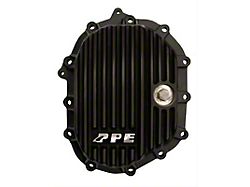 PPE Heavy-Duty Aluminum Front Differential Cover; Black (11-23 Silverado 2500 HD)