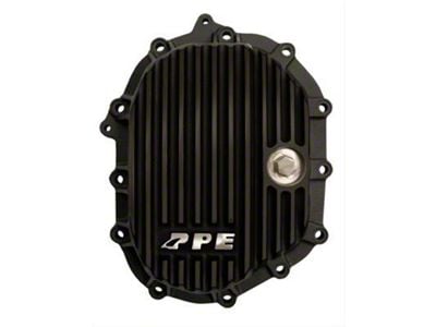 PPE Heavy-Duty Aluminum Front Differential Cover; Black (11-24 Silverado 2500 HD)