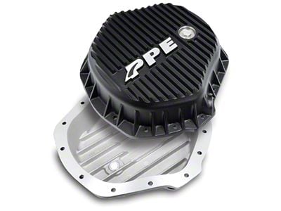 PPE Heavy-Duty Aluminum Rear Differential Cover; Black (07-19 Silverado 2500 HD)