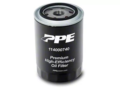 PPE Premium High Efficiency Oil Filter (20-24 6.6L Duramax Silverado 2500 HD)