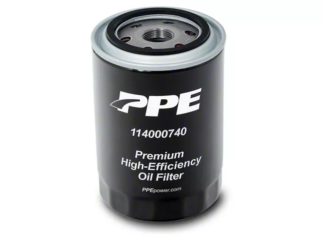 PPE Premium High Efficiency Oil Filter (20-24 6.6L Duramax Silverado 2500 HD)
