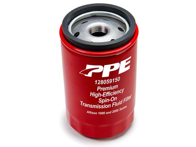 PPE Premium High-Efficiency Spin-On Transmission Fluid Filter (07-19 6.6L Duramax Silverado 2500 HD)