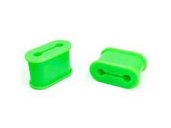 PPE Replacement Engine Mount Silicone Bushings; 50 Hardness (01-10 6.6L Duramax Silverado 2500 HD)