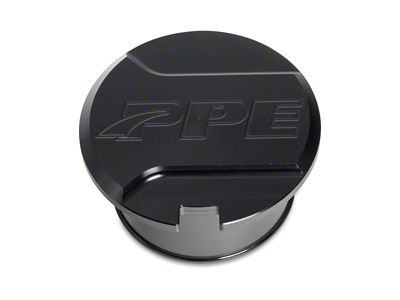 PPE Resonator Delete Plug; Black (17-25 6.6L Duramax Silverado 2500 HD)