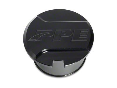PPE Resonator Delete Plug; Black (17-24 6.6L Duramax Silverado 2500 HD)