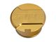 PPE Resonator Delete Plug; Gold (17-24 6.6L Duramax Silverado 2500 HD)