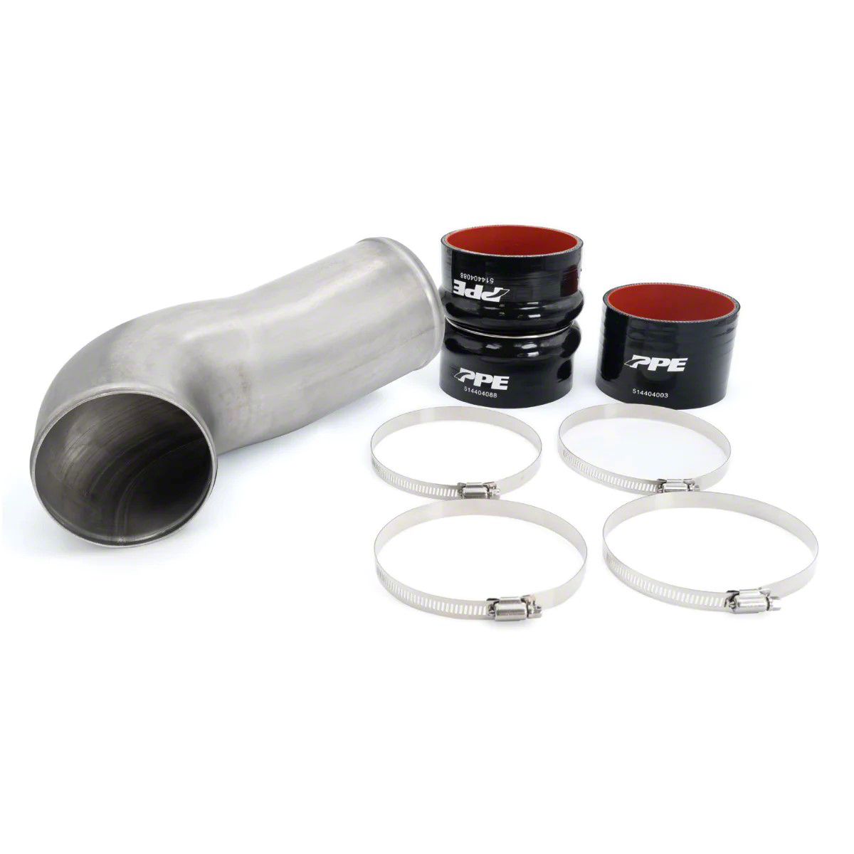 PPE Silverado 2500 Turbo Inlet Upgrade Kit; Raw 115020100 (2024 6.6L