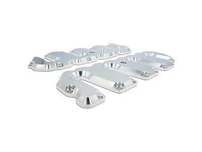 PPE Valve Cover Kit without Pillars; Raw (04.5-10 6.6L Duramax Silverado 2500 HD)