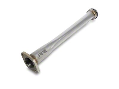 PPE Coolant Tube; Polished (07-25 6.6L Duramax Silverado 3500 HD)