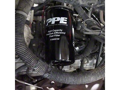 PPE High-Capacity Premium Efficiency Fuel Filter (07-16 6.6L Duramax Silverado 3500 HD)