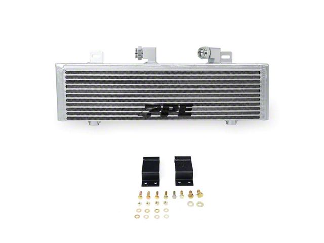 PPE Performance Transmission Cooler Bar and Plate (17-19 6.6L Duramax Silverado 3500 HD)