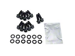PPE Up-Pipe Bolt Set; 12-Pieces (01-16 6.6L Duramax Silverado 3500 HD)