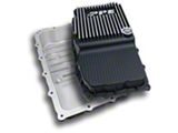 PPE Heavy-Duty Deep Cast Aluminum Transmission Pan; Brushed (21-26 Tahoe w/ 10L80 Transmission, Excluding Duramax)