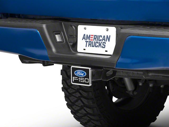 RedRock Premium Hitch Plug with Ford F-150 Logo (Universal; Some Adaptation May Be Required)