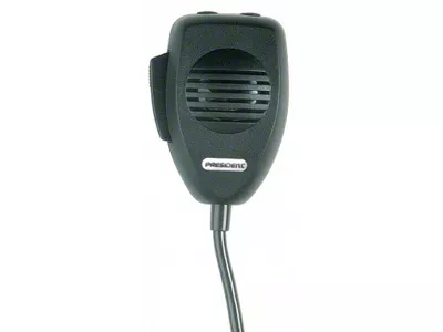 President Electronics Super Compact, Clear and Loud Rectangular External CB Speaker (Universal; Some Adaptation May Be Required)