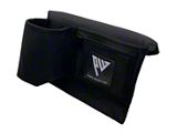 Primo Workz Armrest with Cupholder; Black Canvas; Passenger Side (Universal; Some Adaptation May Be Required)