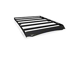 Prinsu Roof Rack with Standard Wind Deflector; Black (15-22 Colorado Crew Cab)