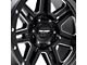 Pro Comp Wheels 62 Series Apex Satin Black Milled 6-Lug Wheel; 17x9; -6mm Offset (07-13 Sierra 1500)