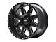 Pro Comp Wheels 63 Series Recon Satin Black Milled 6-Lug Wheel; 17x9; -6mm Offset (07-13 Sierra 1500)