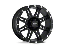 Pro Comp Wheels Stryker Flat Black 8-Lug Wheel; 17x9; -6mm Offset (07-10 Sierra 2500 HD)
