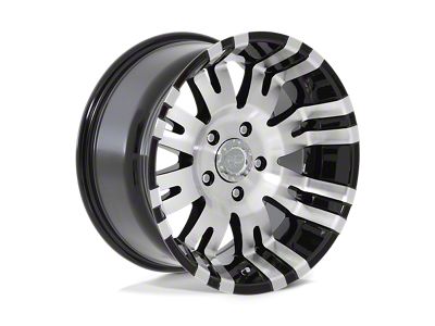 Pro Comp Wheels Raven Gloss Black Machined 8-Lug Wheel; 18x9.5; -19mm Offset (07-10 Silverado 3500 HD SRW)