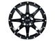 Pro Comp Wheels Patriot Gloss Black Milled 6-Lug Wheel; 20x9; 0mm Offset (15-20 F-150)