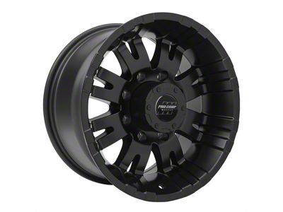 Pro Comp Wheels 01 Series Satin Black 8-Lug Wheel; 17x9; -6mm Offset (11-16 F-250 Super Duty)