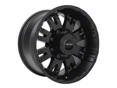 Pro Comp Wheels 01 Series Satin Black 8-Lug Wheel; 17x9; -6mm Offset (17-22 F-350 Super Duty SRW)