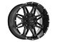 Pro Comp Wheels Blockade Gloss Black Milled 8-Lug Wheel; 20x9.5; -6mm Offset (17-22 F-250 Super Duty)