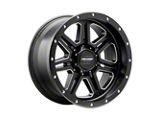 Pro Comp Wheels 62 Series Apex Satin Black Milled 6-Lug Wheel; 20x10; -18mm Offset (99-06 Silverado 1500)