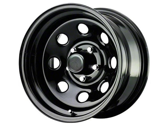 Pro Comp Wheels 97 Series Rock Crawler Flat Black 6-Lug Wheel; 17x9; -19mm Offset (99-06 Silverado 1500)