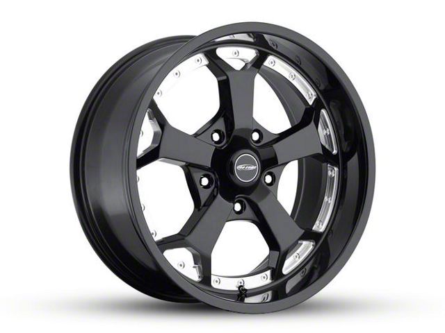 Pro Comp Wheels Adrenaline Gloss Black Milled 5-Lug Wheel; 20x9; 0mm Offset (09-18 RAM 1500)