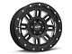 Pro Comp Wheels Cognito Satin Black Milled 6-Lug Wheel; 17x9; -6mm Offset (19-24 Silverado 1500)