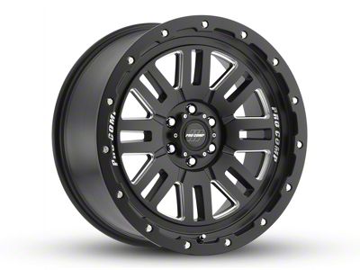 Pro Comp Wheels Cognito Satin Black Milled 8-Lug Wheel; 20x9; 0mm Offset (06-08 RAM 1500 Mega Cab)