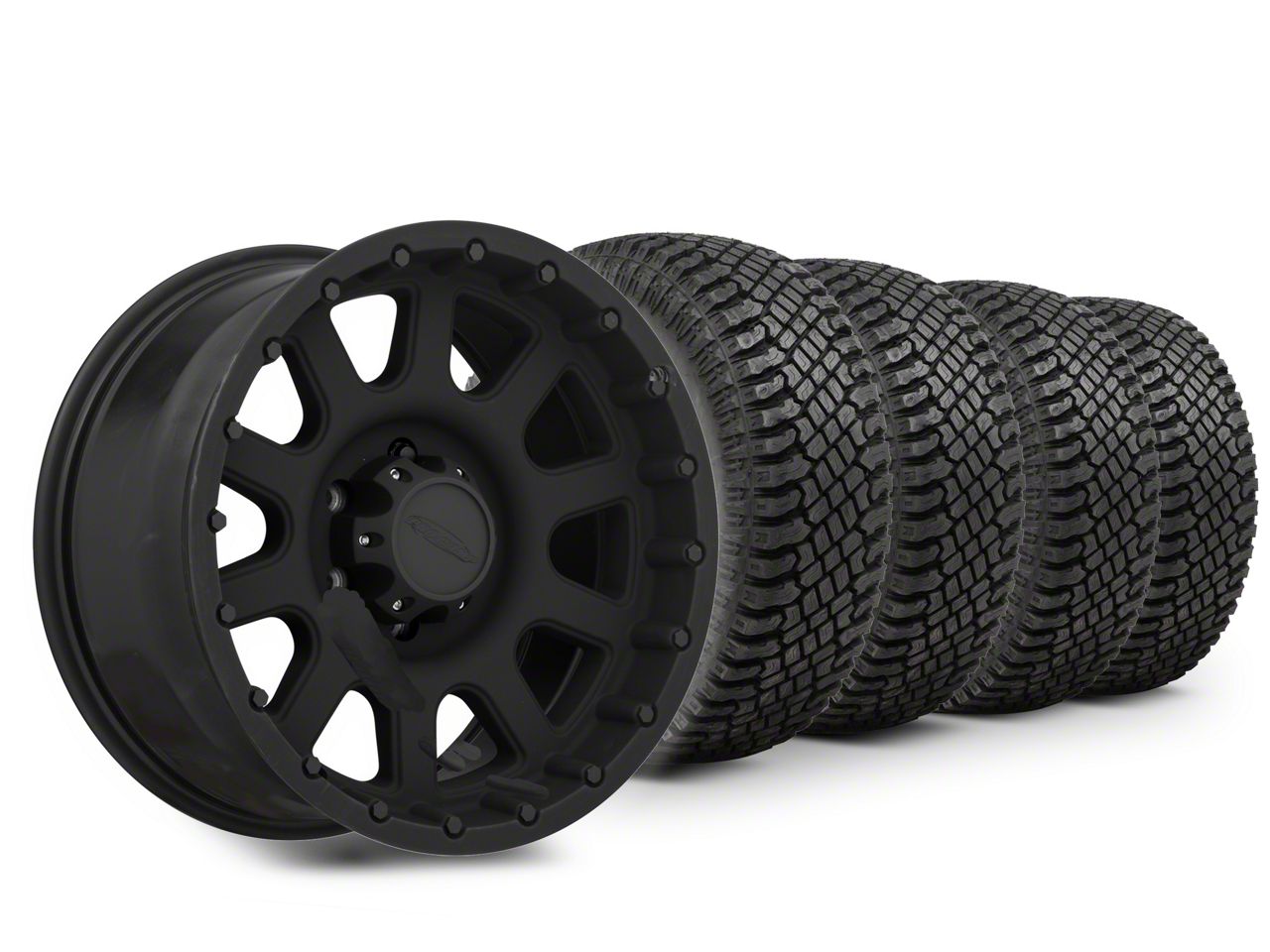 18×9 Pro Comp 32 Series Wheel & 33in Atturo All-Terrain Trail Blade X/T Tire Package (15-20 F-150)