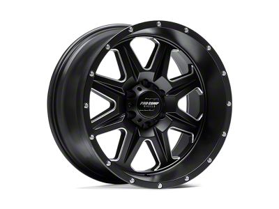 Pro Comp Wheels Recon Satin Black Milled 8-Lug Wheel; 20x10; -18mm Offset (23-25 F-250 Super Duty)