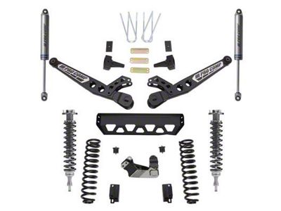 Pro Comp Suspension 4-Inch Stage II Suspension Lift Kit with PRO-VST Front Coil-Overs and PRO-VST Rear Shocks (17-22 4WD 6.7L Powerstroke F-350 Super Duty)