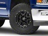 Pro Comp Wheels Phaser Satin Black 6-Lug Wheel; 17x9; -6mm Offset (14-18 Silverado 1500)