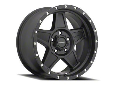 Pro Comp Wheels Predator Satin Black 6-Lug Wheel; 18x9; 0mm Offset (14-18 Silverado 1500)