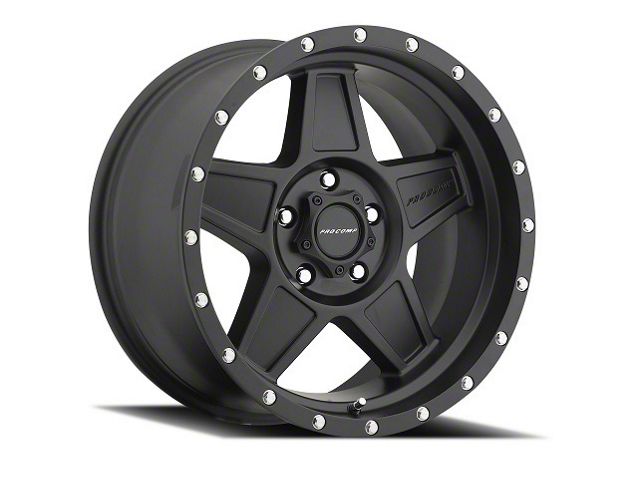 Pro Comp Wheels Predator Satin Black 6-Lug Wheel; 18x9; 0mm Offset (07-13 Silverado 1500)