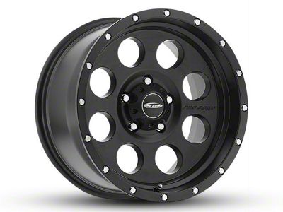 Pro Comp Wheels Proxy Satin Black 8-Lug Wheel; 17x9; -6mm Offset (06-08 RAM 1500 Mega Cab)