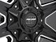 Pro Comp Wheels Quick 8 Satin Black Milled 6-Lug Wheel; 20x9; 0mm Offset (14-18 Sierra 1500)