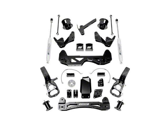 Pro Comp Suspension 6-Inch Stage I Suspension Lift Kit with ES9000 Shocks (19-24 4WD RAM 1500 w/o Air Ride, Excluding TRX)