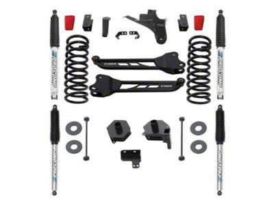 Pro Comp Suspension 4-Inch Stage II Suspension Lift Kit with Monotube Shocks (19-24 4WD 6.4L RAM 2500 w/o Air Ride)