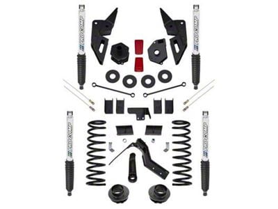 Pro Comp Suspension 6-Inch Stage I Radius Arm Suspension Lift Kit with Monotube Shocks (14-18 4WD 6.7L RAM 2500 w/o Air Ride)