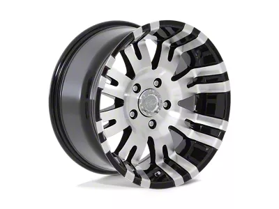Pro Comp Wheels Raven Gloss Black Machined 6-Lug Wheel; 17x8; 0mm Offset (24-25 Ranger)