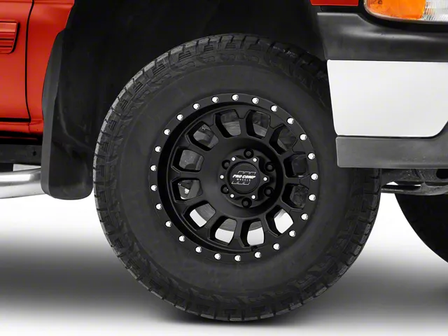 Pro Comp Wheels Rockwell Satin Black 6-Lug Wheel; 17x8.5; 0mm Offset (99-06 Silverado 1500)
