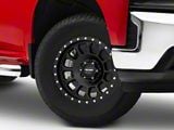 Pro Comp Wheels Rockwell Satin Black 6-Lug Wheel; 17x8.5; 0mm Offset (19-25 Silverado 1500)