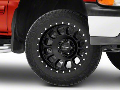 Pro Comp Wheels Rockwell Satin Black 6-Lug Wheel; 20x9; -12mm Offset (99-06 Silverado 1500)