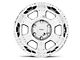 Pro Comp Wheels Kore Polished 6-Lug Wheel; 17x8; 0mm Offset (14-18 Sierra 1500)